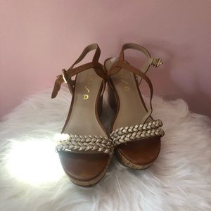 Cork Wedge Sandals